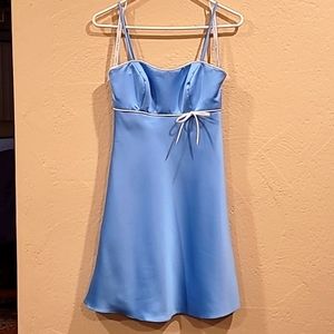Blue Alfred Angelo Dress